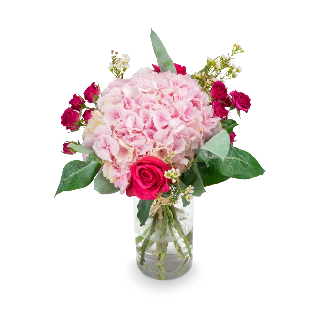 Bouquet with hydrangea